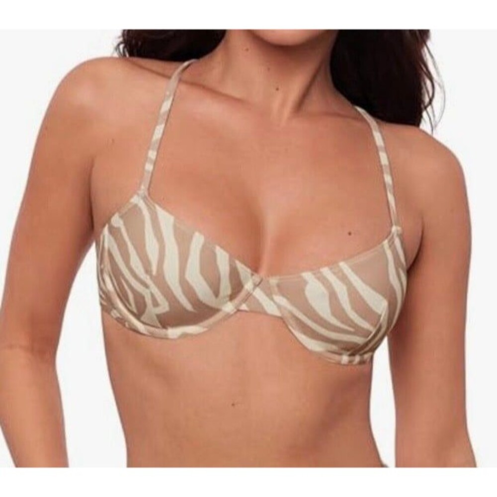 Sports Illustrated X-Back Underwire Bikini Top Jasmine. Size M. New With Tag.